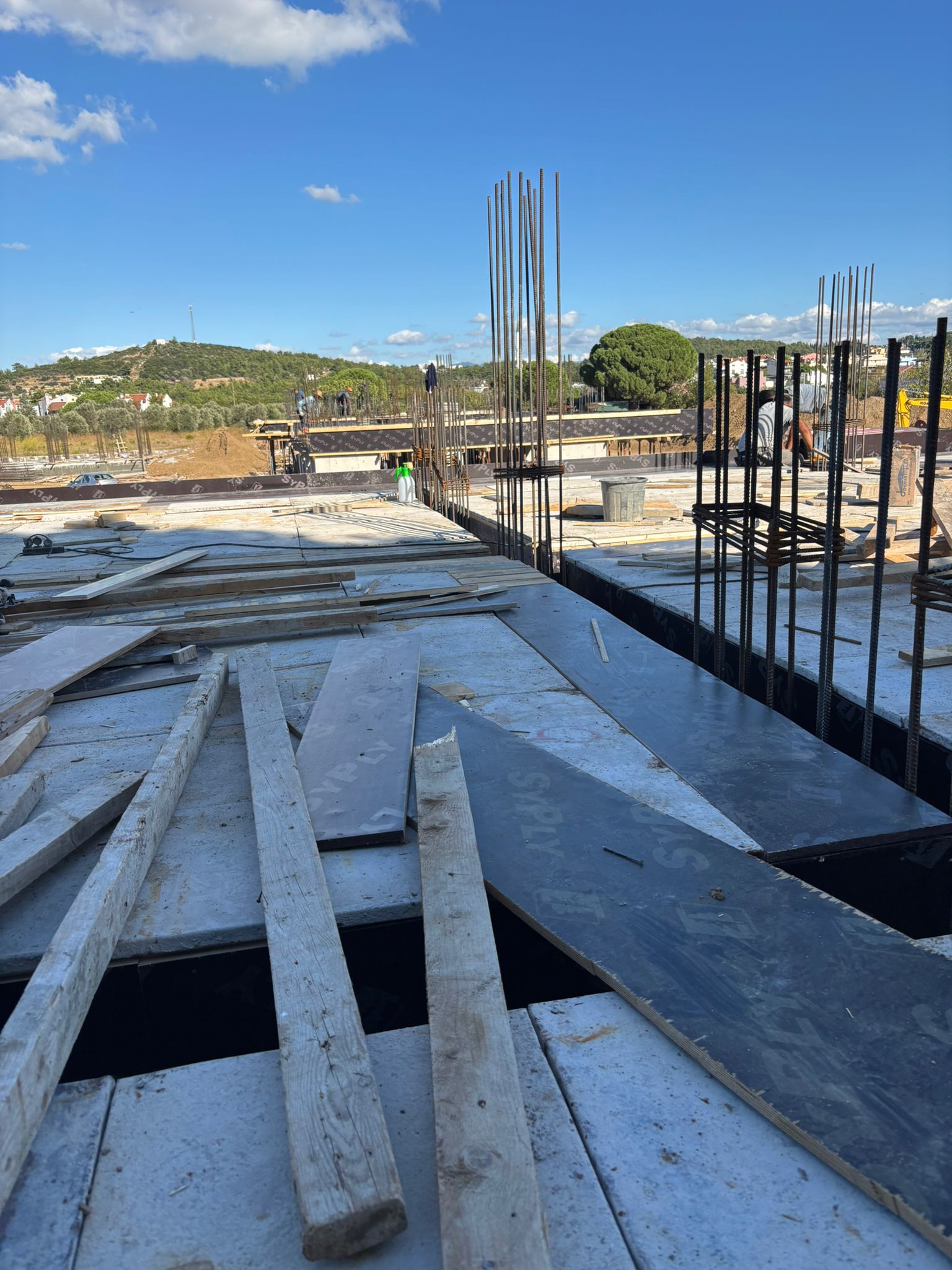 Urla temelden inşaat projesi fotoğraf 24 – temel, betonarme ve kaba inşaat